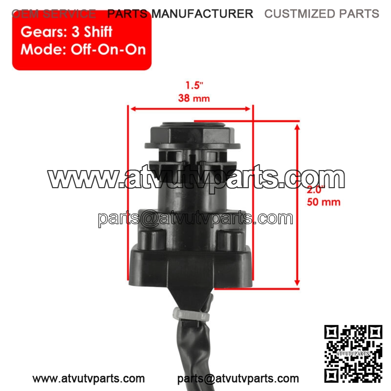 Ignition Key Switch for Bombardier Canam 710000582 710000192 - Image 2