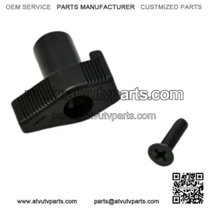 NEW OEM factory Yamaha YFZ450 fuel gas tank PETCOCK KNOB + SCREW 2004-2009