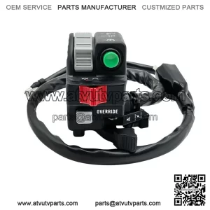 Left Handlebar Switch Start Stop Headlight for Kawasaki Prairie 300 360 400 KVF
