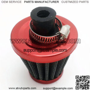 12mm Small Diameter Air Filter (Red)