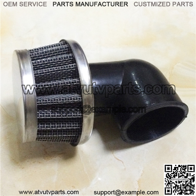 Cone air filter (filter height 30mm - elbow)