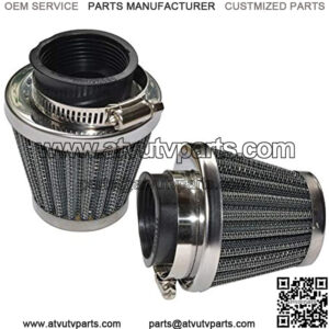 Pack of 2 Motorcycle POD Air Filter Dirt Pocket Bike ATV Pit Bike 35 38 39 40 42 46 48 50 52 54mm (35mm)