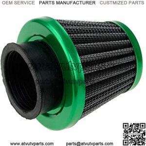 ATV 35mm Air Filter for 50cc 70cc 80cc 90cc 110cc 125cc Taotao Sunl Baja Roketa Honda CRF Dune Buggy Four Wheeler Quad Dirt Pit Bike Parts Green