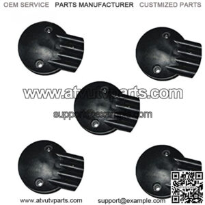 5pcs Black Air Filter For 66cc 80cc Motorised Motorized Bicycle Engine New