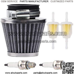 42mm Air Filter Compatible with 200cc 250cc ATVs Quad Dirt Pit Bikes GY6 125cc 150cc Scooter Moped Howhit 150cc with Fuel Filter Spark Plug,5% coupon applied at checkout,with coupon