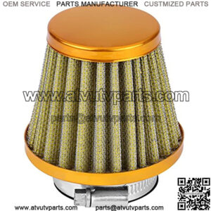 38mm Air Filter Intake Induction Kit for Off-road Motorcycle ATV Quad Dirt Pit Bike (Gold),5% coupon applied at checkout,with coupon
