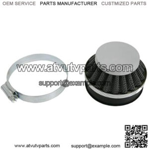 60mm Sliver Air Filter For 49 60 80cc Engine Motor Motorized Motorised Bicycle