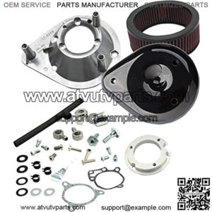 Cycle Stealth Air Cleaner Kit for 66mm Throttle Hog Compatible for Harley-Davidson Electra Glide Classic - FLHTC 2013