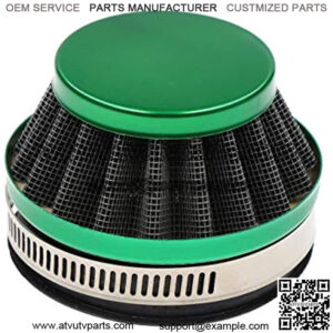 Air Filter 60mm For Carburetor 49 60 80cc Engine Motor Motorized Motorised Bicycle(Green)