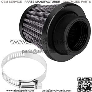 Air Filter with Clamp, 38mm Air Filter Intake Induction Kit for Off-road Motorcycle ATV Quad Dirt Pit Bike(Black),5% coupon applied at checkout,with coupon