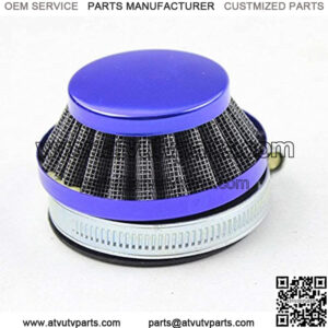 58mm Blue Air Filter For Gas Motorized Bicycle Mini ATV Dirt Pocket Bikes