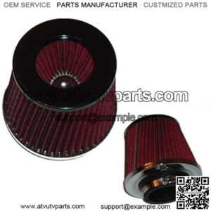 Air Filter - black, 3" inlet
