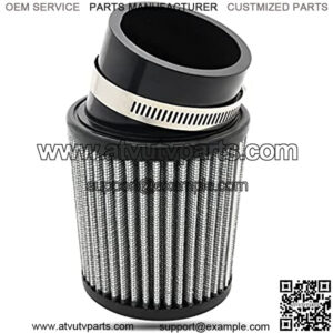 Inlet Air Filter Cleaner, 2 7/16inch Air Filter, Compatible with Predator 212cc 6.5 HP GX160 GX200 Mini Bike Go Kart Cart