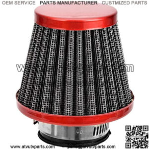 35mm Motorcycle Red Air Filter For 50cc 70cc 90cc 110cc 125cc Coolster Sunl Honda Yamaha Kawasaki Suziki ATV Quad Go Kart Pit Dirt Bike Parts