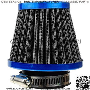 35mm Air Filter for Motovox MVX70 MVX70CC MVX110 Mini Dirt Bike 50cc 70cc 80cc 90cc 110cc 125cc Taotao Sunl Baja Roketa Honda CRF ATV Dune Four Wheeler Quad Dirt Pit Bike Blue Parts