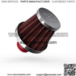Vent Air Filter/ Breather: High Performance, Premium, Washable, Replacement Engine Filter: Flange Diameter: 0.375 In, Filter Height: 1.75 In, Flange Length: 0.5 In, Shape: Breather, 62-1600RD