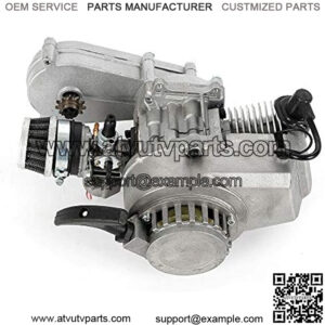 49CC 2-Stroke Engine&Transfer Motor Gear Box Air Filter Mini Pocket Dirt Bike ATV/Scooter Pull Start