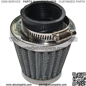 Pack of 2 Motorcycle POD Air Filter Dirt Pocket Bike ATV Pit Bike 35 38 39 40 42 46 48 50 52 54mm (50mm)