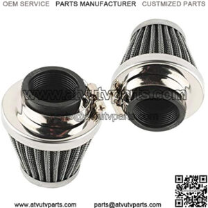 Pack of 2 Universal 35mm Air Filter Cleaner 50cc 70cc 90cc 110cc 125cc Motorcycle ATV Quad Scooter Go Kart Moped Pit Dirt Racing Super Pocket Mini Bike CRF50 CRF70 CRF90 XR50 XR70 XR90 Yamaha