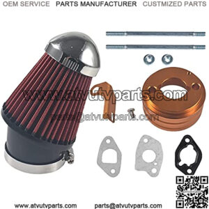 Replacement Inlet Air Filter Kit for Go Karts & Mini Bikes with 212cc 6.5HP Predator Engine ATV Dirt Bike