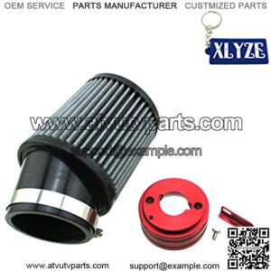 Air Filter & Adapter Kit For 6.5 HP Engine Clone GX160 GX200 Go Kart