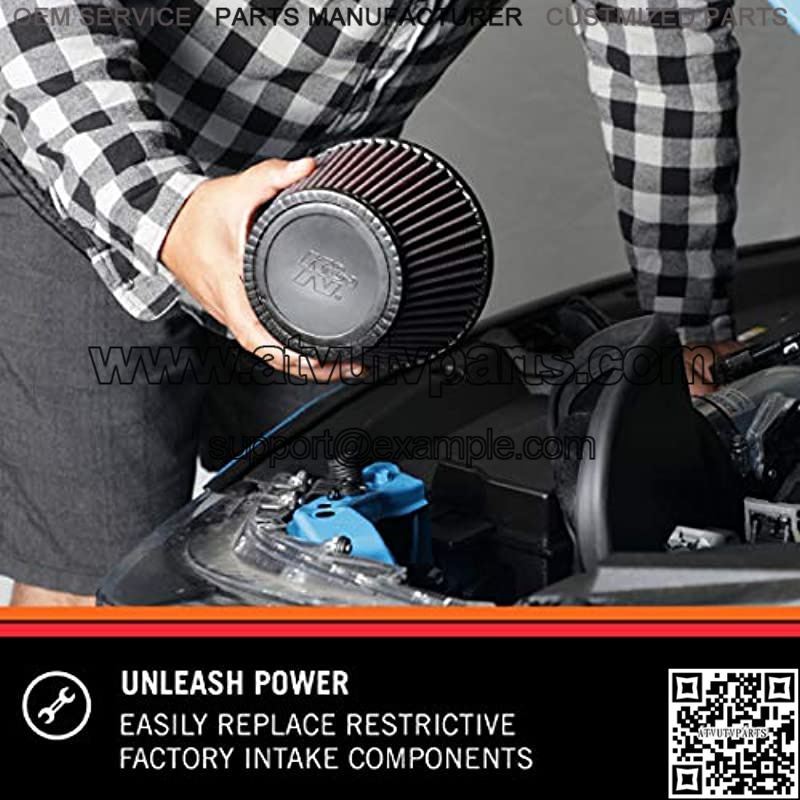 Vent Air Filter/ Breather: High Performance, Premium, Washable, Replacement Engine Filter: Filter Height: 1.5 In, Flange Length: 0.875 In, Shape: Breather, 62-1000 , Black - Image 3