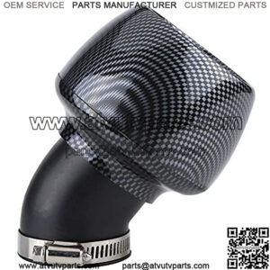 Motorcycle 35mm Air Filter Carbon Fiber Universal Air Filter Cleaner for 150cc 200cc 250cc Scooter Motorcycle ATV Pocket Bike