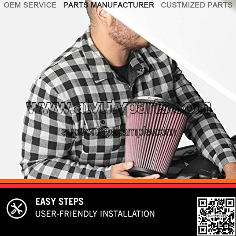 Vent Air Filter/ Breather: High Performance, Premium, Washable, Replacement Engine Filter: Flange Diameter: 0.625 In, Filter Height: 1.5 In, Flange Length: 0.4375 In, Shape: Breather, 62-1340 , Black - Image 5