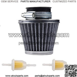 38mm Air Filter 1.5 Inch Filter for GY6 50cc QMB139 49cc 50cc 70cc 90cc 110cc 125cc 150cc 200cc XR50 CRF50 XR CRF SDG SSR Dirt Pit Bike Moped Scooter Go Kart Off Road Motorcycle ATV Quad