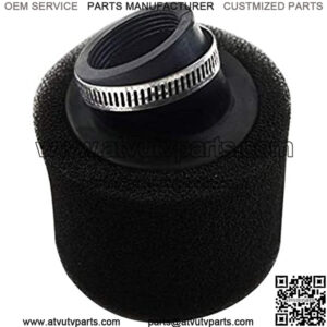 38mm Air Filter Foam Cleaner Replacement for 125cc 150cc CRF Kawasaki KLX ATV 4 Wheeler Quad Scooter Dirt Pit Bike Black