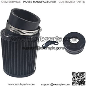 62mm Inlet Air Filter Cleaner Adapter Kit for Predator 212cc 6.5 HP GX160 GX200 Mini Bike Go Kart Cart Parts Black