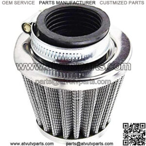 2 Pcs Universal 35mm Air Filter Cleaner Compatible with 50cc 70cc 90cc 110cc 125cc Motorcycle ATV Quad Scooter Go Kart Moped Pit Dirt Racing Super Pocket Bike CRF50 CRF70 CRF90 XR50 XR70 XR90