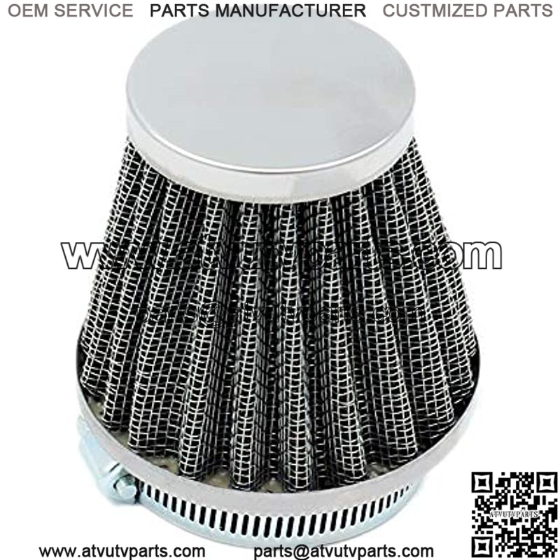 2 Pcs Universal 35mm Air Filter Cleaner Compatible with 50cc 70cc 90cc 110cc 125cc Motorcycle ATV Quad Scooter Go Kart Moped Pit Dirt Racing Super Pocket Bike CRF50 CRF70 CRF90 XR50 XR70 XR90 - Image 4