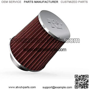 Universal Clamp-On Air Filter: High Performance, Premium, Replacement Engine Filter: Flange Diameter: 2.75 In, Filter Height: 4.5 In, Flange Length: 1 In, Shape: Round Tapered, RG-1003RD-L