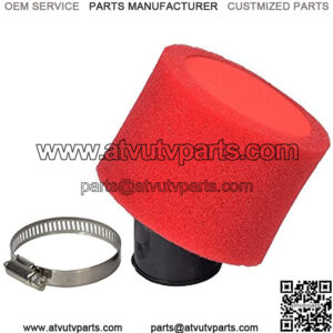 Monster Motion 35 mm Foam Air Filter with Angled Fitting for 50cc, 70cc, 90cc, 110cc ATVs & Dirt Bikes