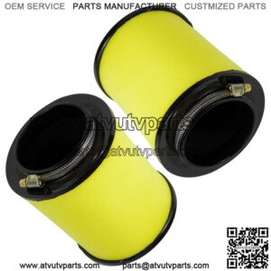 Air Filter Element Cleaner For Honda Rancher 420 TRX420TE 2x4 ES 2007-2013 QTY 2