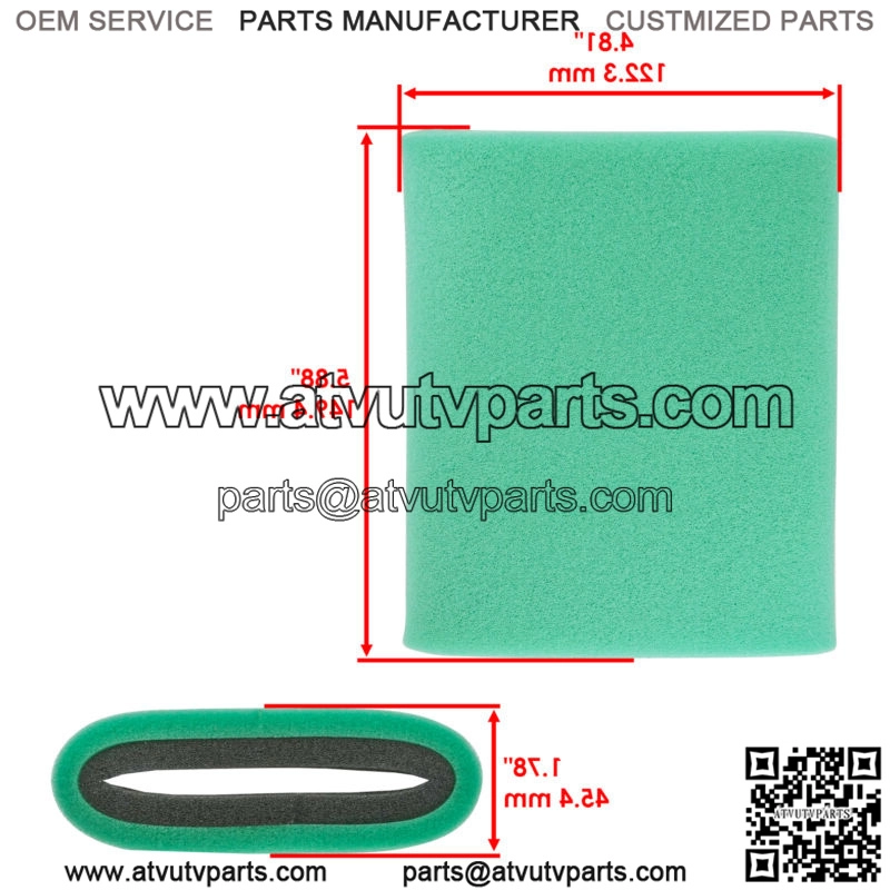 Air & Oil Filter For Yamaha Grizzly 450 YFM450FG YFM450DA Hunter 4x4 2013-2014 - Image 2