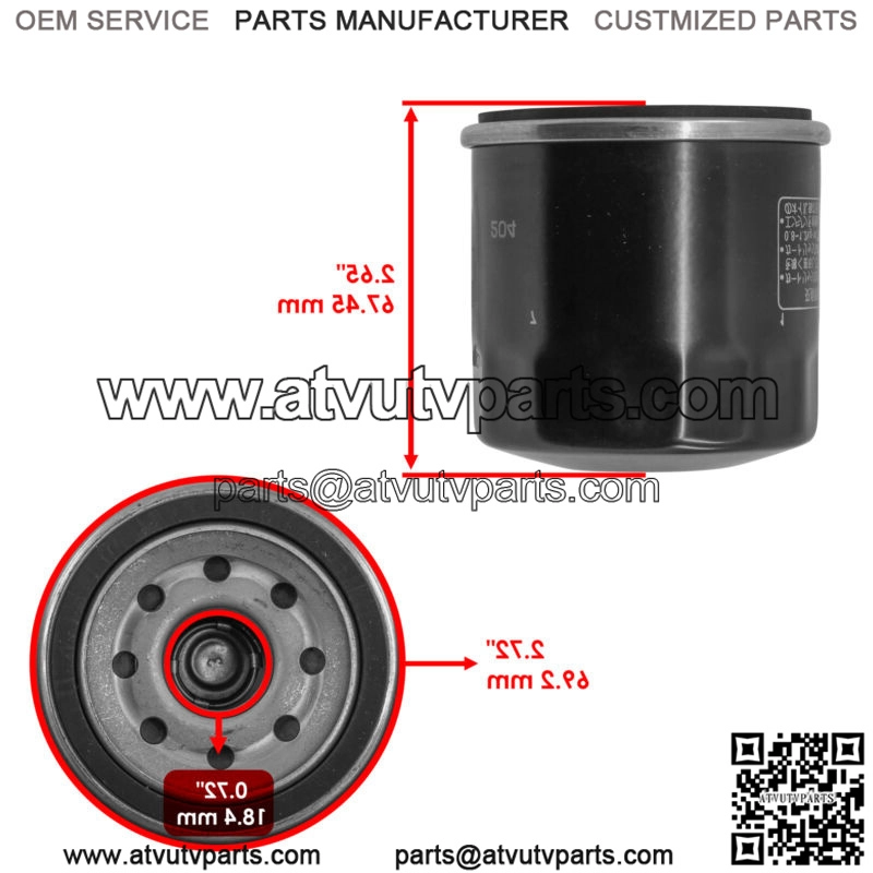 Air & Oil Filter For Yamaha Grizzly 450 YFM450FG YFM450DA Hunter 4x4 2013-2014 - Image 3