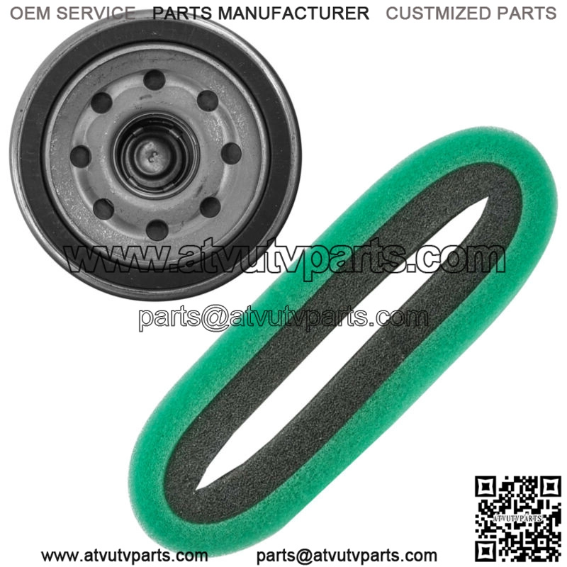 Air & Oil Filter For Yamaha Grizzly 450 YFM450FG YFM450DA Hunter 4x4 2013-2014 - Image 5