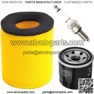 13780-03G00 Air Filter 1651003G00 Oil Filter Fit for Suzuki Eiger 400 LTA400 2x4 LTA400F 4x4 Auto 2003-2007 King Quad 400 LTF400F 2008-2012 LTA500F Vinson 500 LTF400 LTF500F LTZ400 Quad Sport