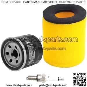 13780-03G00 Air Filter 1651003G00 Oil Filter Spark Plug Kit for Suzuki Eiger 400 LTA400 2x4 LTA400F 4x4 Auto 2003-2007/King Quad 400 LTA400F LTF400F 4x4 2008-2012 13780-07G00 13791-03G00