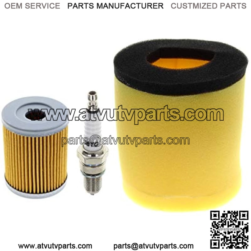 Air Oil Filter Fits for Suzuki 1987-2001 Quadrunner 250 1991-2002 King Quad 300