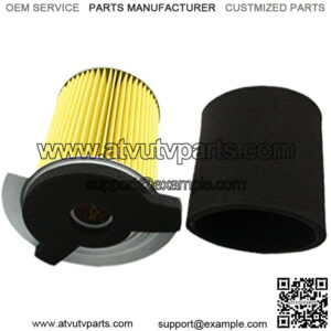 Air Filter with Pre Filter Replacement for Yamaha G1 2 Cycle 1978-1989 and Gas Golf Cart G14 4 Cycle 1995-1996 Replace J10-14417-00 JF7-14450-01,