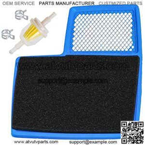 Air Pre Filter Fuel Filter Kit Replacement for Yamaha G16 G19 G20 G22 G29 Drive Gas Golf Cart 1996-UP 4 Cycle 301cc 357cc Engine Replaces JN6-E4450-01 JN6-E445E-00