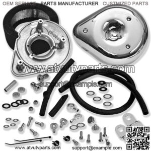 Cycle Teardrop Motorcycle Air Cleaner Kit for Harley Davidson 2008-13 Touring mod,