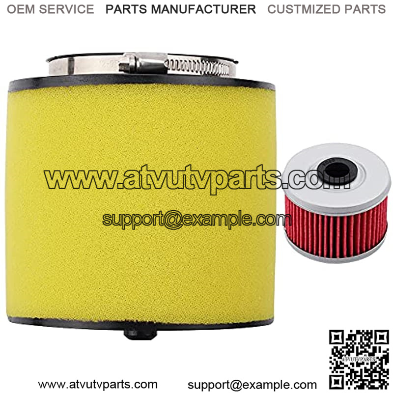 TRX500FA Air Filter with Oil Filter Replacement for Rincon 650 680 MUV700 TRX680FA TRX500FPA 17254-HPO-A00