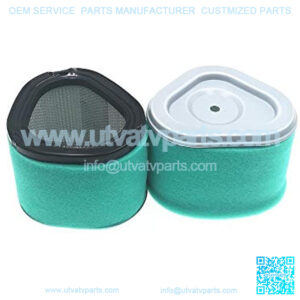2 Pack 12 083 10 Air Filter Replace for 12 083 10-S, 12 083 16, 12 883 10-S1, 1208310, GY20661, M145944 with 12 083 12 Pre Filter Fits CV11-CV16 CV460-CV493 Lawn Mower