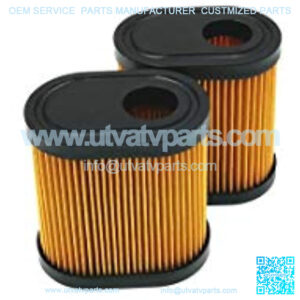 2 Pack 36905 Air Filter Replace for 740083A,Craftsman 33331 Fits LEV100 LEV115 LEV120 LV195EA OVRM65 OVRM105 OVRM120 Lawn Mower Air Cleaner Element