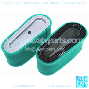 2 Pack 496894 493909 Air Filter Replace for 496894S with 272403S 272403 Pre Filter Fits Craftsman John Deree 12.5-17HP 5053K Lawn Mower Air Cleaner Element