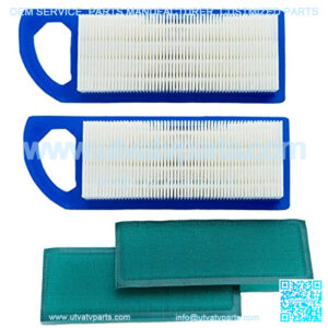 2 Pack 697153 Air Filter, Compatible with 698083 795115, gy20573, Premium Lawn Mower Air Cleaner